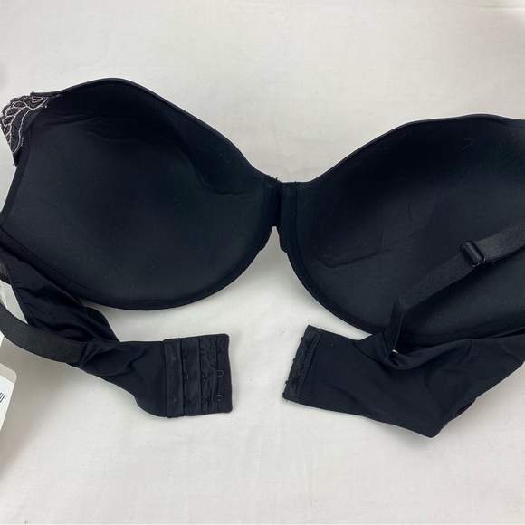 Felina Paramour Bra 42DD Lissa Contour T Shirt 135035 Underwire Black NEW - Picture 8 of 11